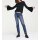 Fine knit sweater, black-red