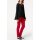 Fine knit sweater, black-red
