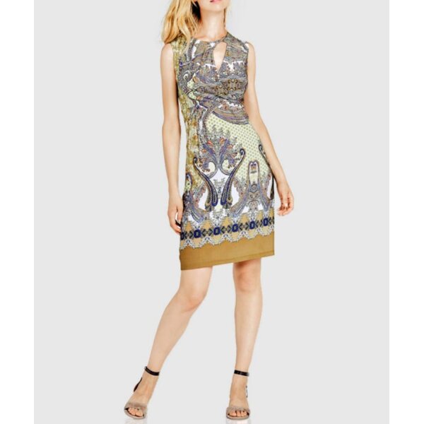 Druckkleid, bunt