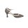 T-Spangenpumps, taupe-weiß