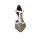 T-Spangenpumps, taupe-weiß