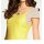 Designer-Jacquardkleid, gelb