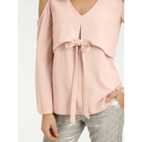 Blouse with cut-outs, rosé