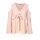 Blouse with cut-outs, rosé