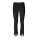 Designer-Röhrenjeans m. Fransen, schwarz