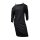 Kleid m. Ketten, schwarz