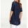 Designer-Paillettenpullover, nachtblau