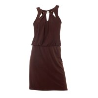 Dekolletékleid-Kleid, braun