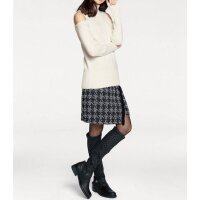 Turtleneck sweatshirt, offwhite