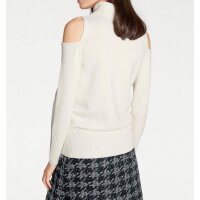 Turtleneck sweatshirt, offwhite