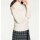 Turtleneck sweatshirt, offwhite
