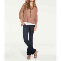 Designer-Pullover, terracotta