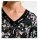 Print dress, black-multicolour