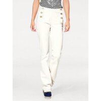 Jeanshose, creme