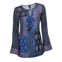 Drucktunika, blau