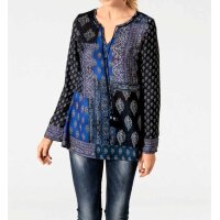 Print tunic, blue