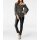 Carmen blouse, black-ecru