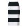 Pencil skirt, black-offwhite