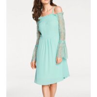 Designer-Carmenkleid, mint
