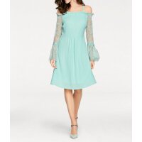 Designer-Carmenkleid, mint