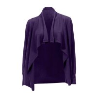 Kaschmir-Strickjacke, lila