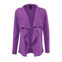 Kaschmir-Strickjacke, cyclam