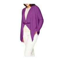 Kaschmir-Strickjacke, cyclam