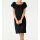 Designer-Carmenkleid m. Spitze, schwarz