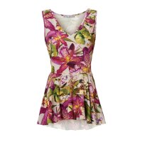 Designer-Schößchenbluse, bunt