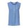 Blouse top, denim blue