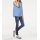 Blouse top, denim blue