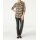 Designer-Druckshirt m. Schal, khaki
