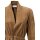 Designer-Lederjacke, cognac