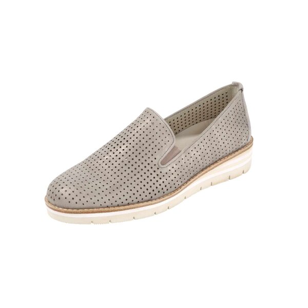 Womens slipper, powder-metalic