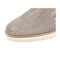 Womens slipper, powder-metalic