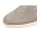 Womens slipper, powder-metalic