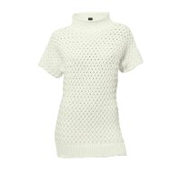 Woll-Longpullover, ecru