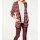 Designer-Strickmantel, rosa-bordeaux
