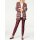 Designer-Strickmantel, rosa-bordeaux