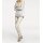 Designer-Paillettenshirt, ecru-hellgrau