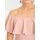 Designer-Carmen-Body, rosé