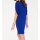 Designer-Kleid, royalblau
