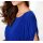 Designer-Kleid, royalblau