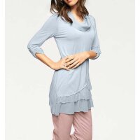 Two-in-one shirt, light blue