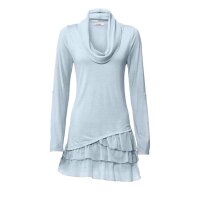 Two-in-one shirt, light blue