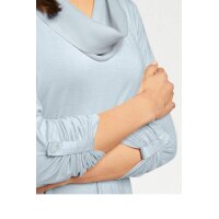 Designer-Shirt 2-in-1, hellblau