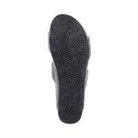 Mule with strass, grey