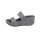 Mule with strass, grey