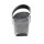 Mule with strass, grey