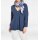 V-Pullover, jeansblau